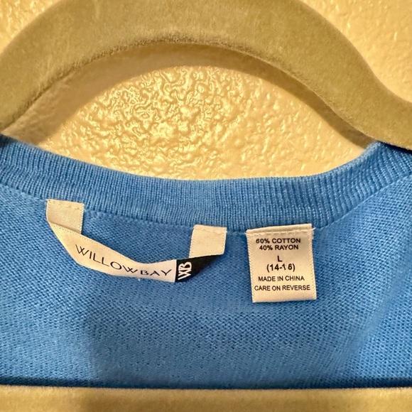 Willow Vibrant Blue Women's Cardigan - Picture 2 of 3